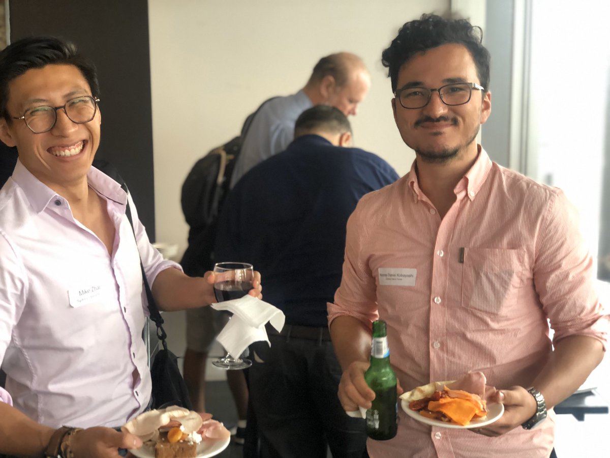 # dinDRINKS networking in full swing after the openBIM: Technical Seminar focusing on #digitaltwins in Sydney generously sponsored by <a href="/BentleyAsia/">BentleySystems Asia</a>