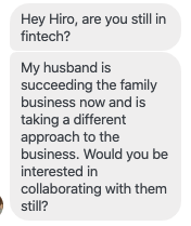 hirokiga's tweet photo. Received the email 4 yrs ago when we asked if they're interested in working with us. They probably thought we were too small. Just today, received the message and now THEY want to partner with us.
#Grit and #perseverance eventually wins
#fintech
#wallex
#SEAfintech https://t.co/OaMSDSg5BW
