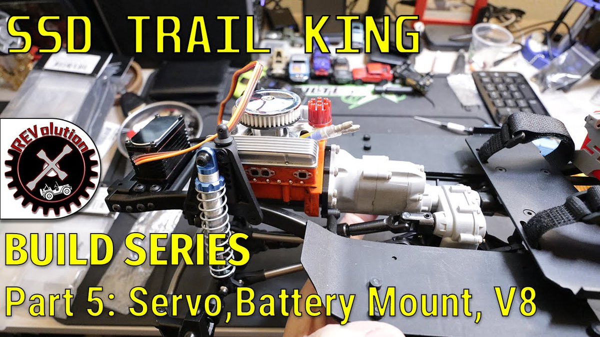 REVolutionX_RC's tweet photo. Check out my latest video "SSD Trail King Build Series - Part 5 - Servo, Sliders, Battery Tray, Engine Cover"

Watch Now: https://t.co/RijqHnMSeg

#ssdrc #ssdtrailking #rockcrawler #rctrucks #scaletrucks #scaletruck #rctruck #rccrawler #ssdrctrailking https://t.co/kU8VROSKg0