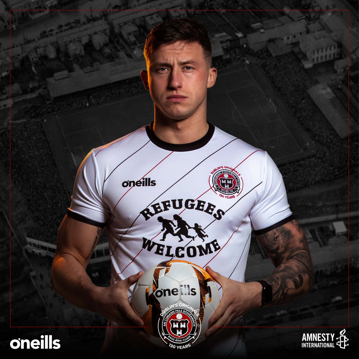 Bohemian Football Club On Twitter It Is With Great Delight That The Bohemian Football Club Made Possible Deskellyie Unveil Our 2020 Oneills1918 Away Jersey A Partnership With Amnestyireland Full Launch At