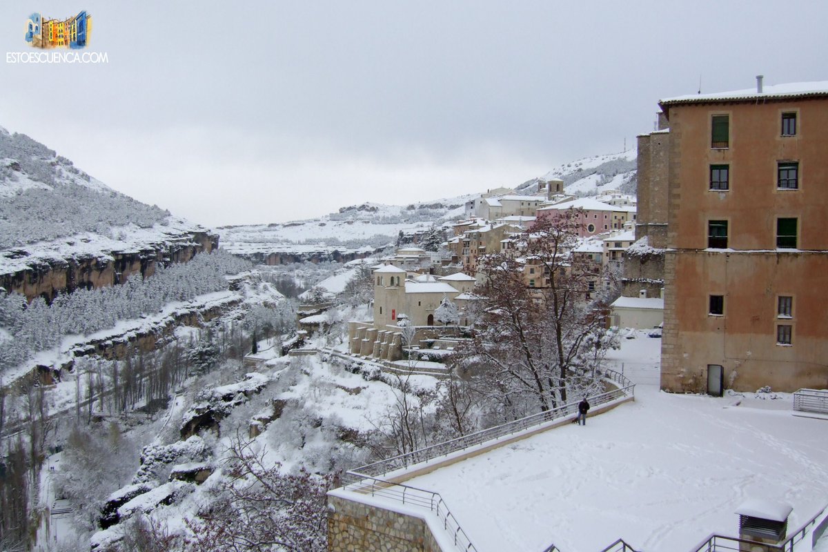 Nada! ¡Qué no nieva!☃️☃️☃️
¡Ojalá podamos pronto disfrutar de este #espectacular #Paisaje de #Cuenca vestida de blanco!
¡De momento os dejo esta #foto tomada ya hace unos años en el que cayó una impresionante nevada!

#Nieve #Invierno #España