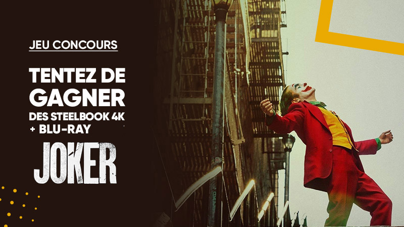 JEU CONCOURS 🍀 | Fans du #JOKER 🤡 À l'occasion de la sortie en DVD du film, tentez de gagner des Steelbook 4K + Blu-Ray et replongez-vous dans l'univers du légendaire Joker. ⚡ !
➡ Pour participer : RT + Follow <a href="/Fnac/">Fnac</a> > Bonne chance à tous ☺
>> bit.ly/37SuAmU