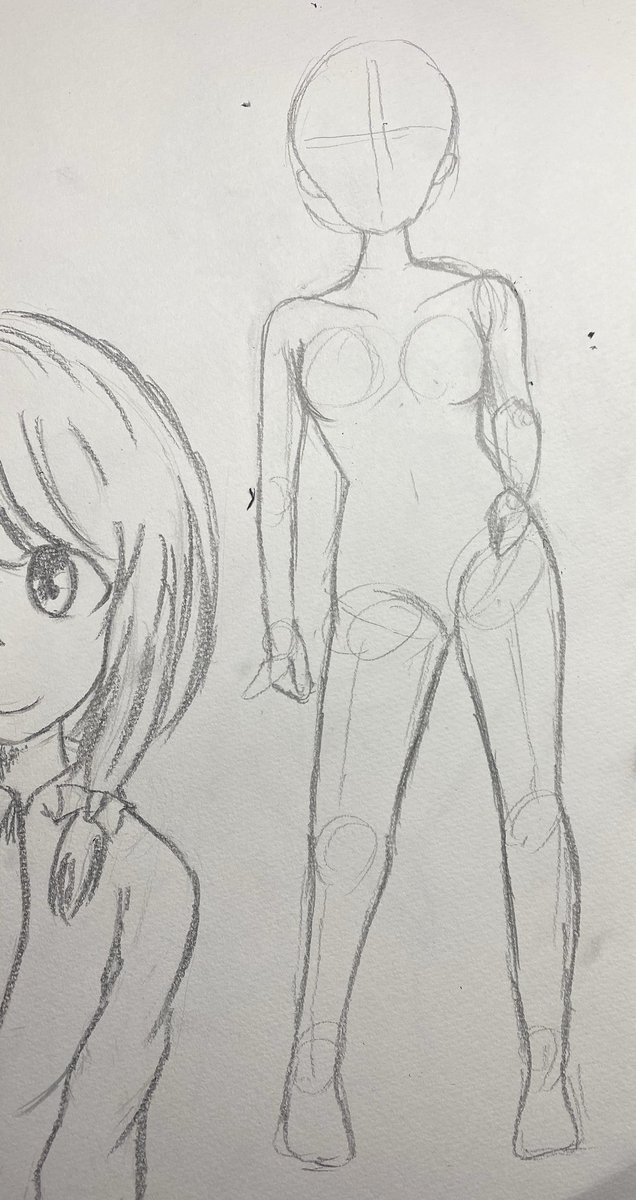 のみ イラスト初心者 アナログイラスト イラスト好きさんと繋がりたい イラスト好きな人と繋がりたい 女 の人アタリの取り方ってこんな感じか 正面の全身ののバランスの取り方分かってきたから 今度はポーズとか付けていきたいなぁーと思いましたまる のみ イラスト初心者 アナログイラスト イラスト好きさんと繋がりたい イラスト好きな人と繋がりたい 女 の人アタリの取り方ってこんな感じか 正面の全身ののバランスの取り方分かってきたから 今度はポーズとか付けていきたいなぁーと思いましたまる