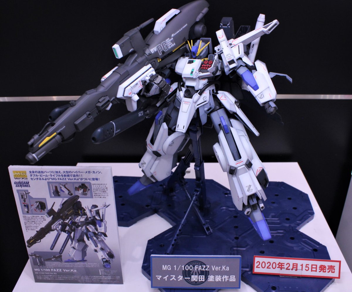 東京店情報】 2月15日発売予定の新商品『MG 1/100 FAZZ Ver.Ka』のマイ