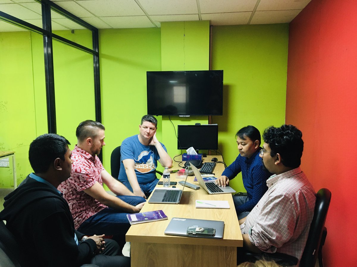 w3engineers's tweet photo. We had multiple productive sessions with the visiting team from #Canada. We exchanged our mission and vision for the time ahead and sailed our ship to the voyage of prosperity. 

#BestTeam #LeftFamily #SoftwareCompany #Khulna https://t.co/jB9gXIOZG1