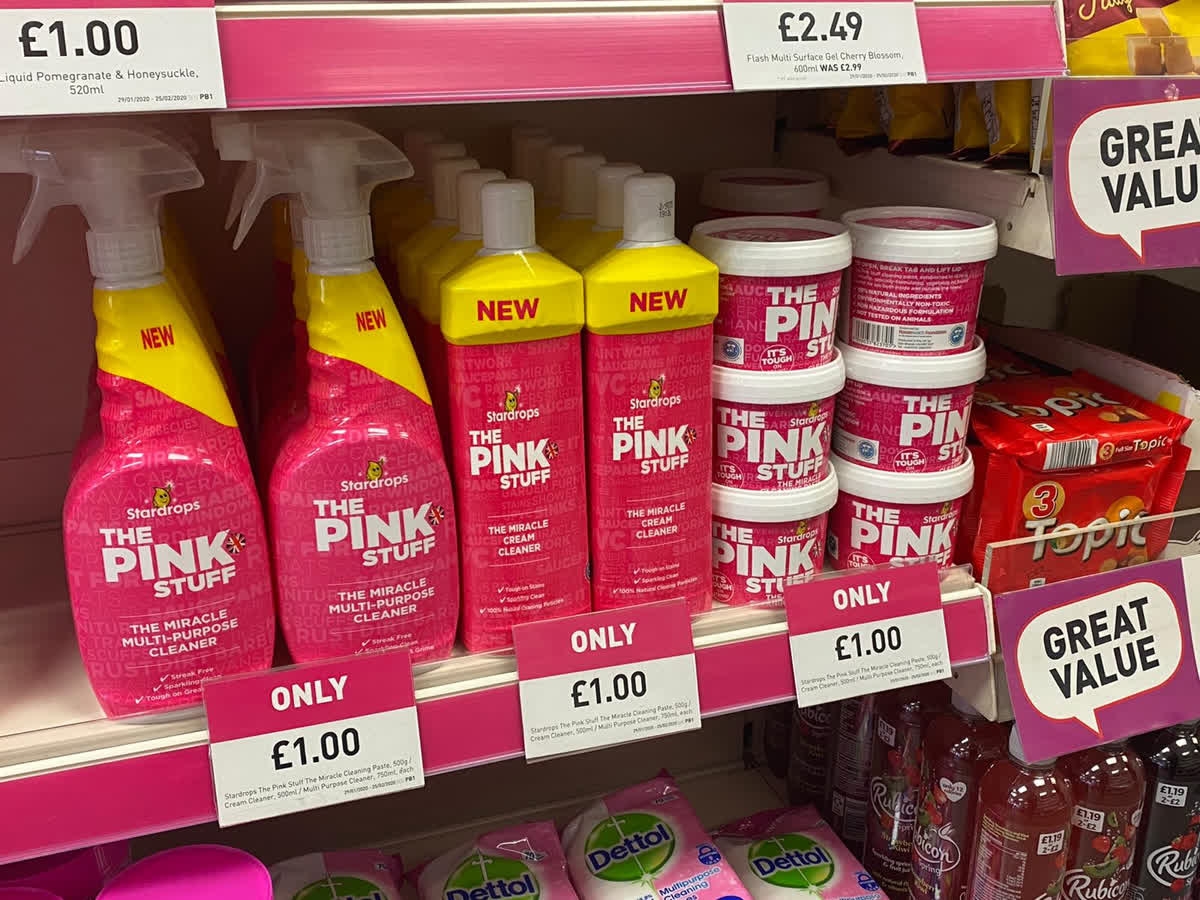 HamiltonOurTown's tweet image. If it's good enough for #MrsHinch.......it must be good!

Get your hands on #thepinkstuff at @Semichem Hamilton and watch the miracles happen as you clean!

#thepinkstuffhamilton #mrshinch #shophamilton #shoplocal