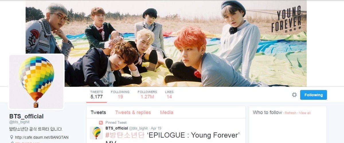 1. Young Forever begins2. Profile pic update with concept photo3. I liked this era’s  @bts_bighit layout 4.  @BTS_twt hit 3M followers