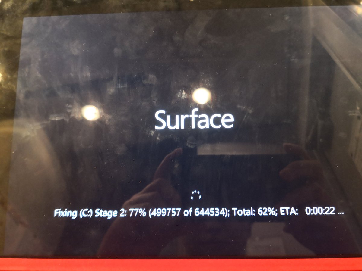 Kta_Z's tweet image. eMMCの寿命の予感…
#Surface3