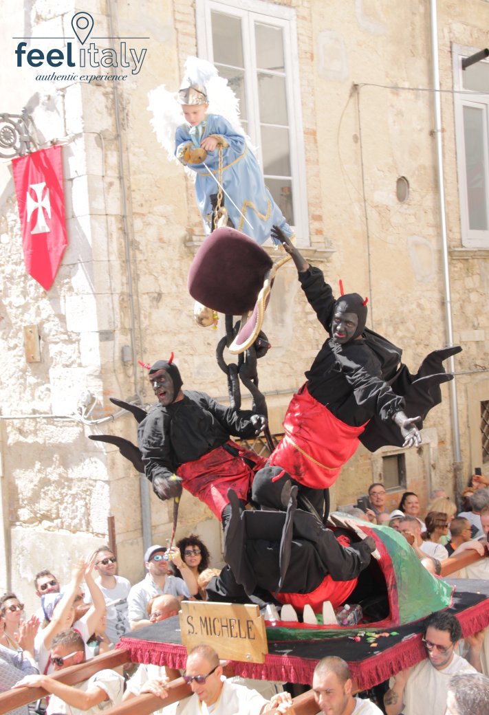 - Get a #glimpse of #Misteri -
Today we want to introduce you to a #timehonored tradition. The main characters are #verticalivingstructures composed of beautiful angel children, tempting devils, saints. They are incredibly suspended in the air

Have you ever heard of Misteri?