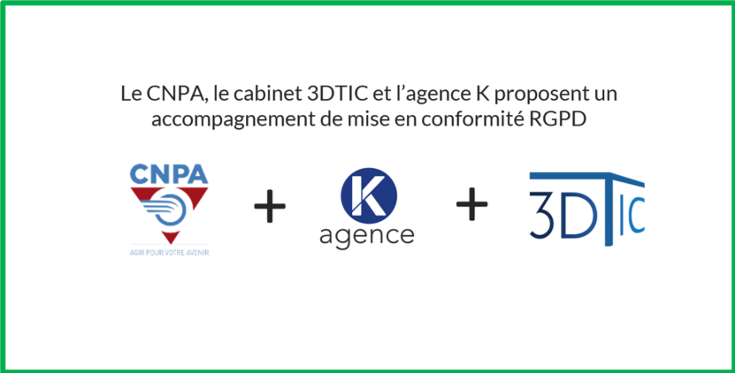 mobiliansfr's tweet photo. RGPD : partenariat du CNPA avec le cabinet d'avocats 3DTIC et l'agence K, pour accompagner les professionnels du secteur dans leur audit et leur mise en conformité RGPD.
#agencek #3dtic #rgpd #automobile #concession #distributionautomobile #bee2link #bee2linkgroup https://t.co/TdUWHFt2wI