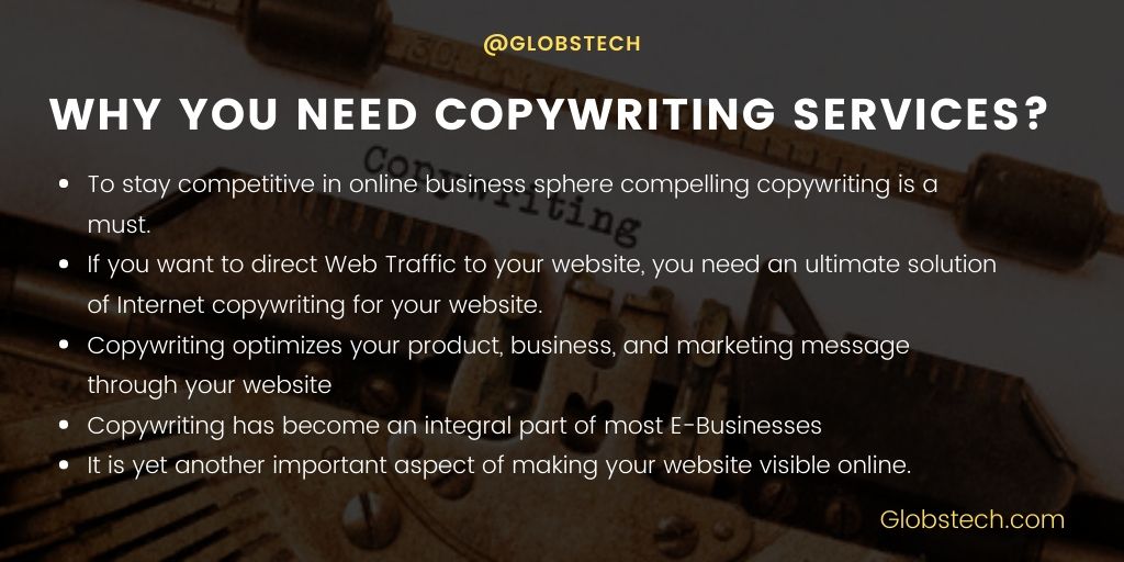 globstech's tweet photo. "To stay competitive in the online business sphere compelling copywriting is a must"

Know our Copywriting Service Visit: https://t.co/R13XHAm0Nv
-
-
#CopywritingServices #Copywriting #CopywritingTips #CopywritingPortfolio #ContentWriting #Article #Blogs #Writing #ContentStrategy https://t.co/VnGEJzJROI