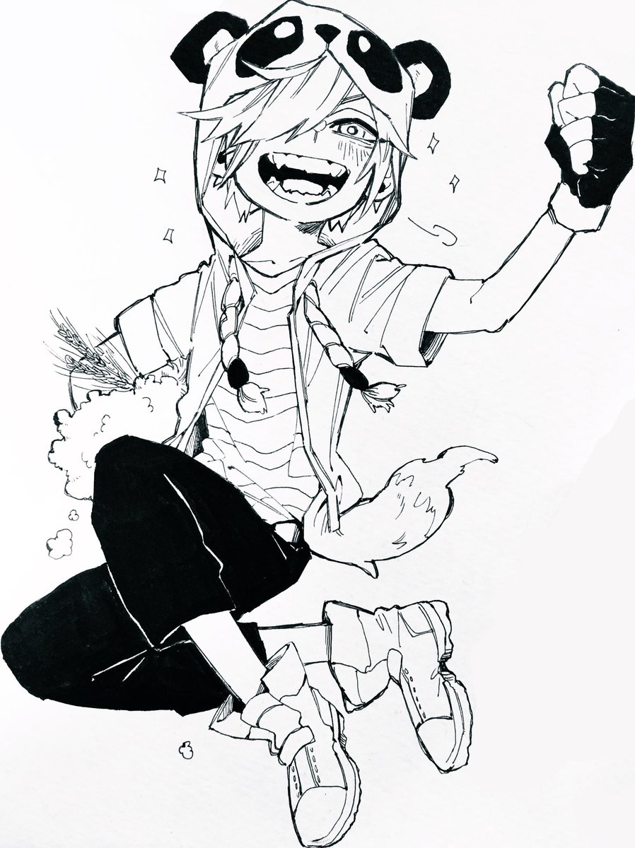 昨日見ながら描いてました めちゃ面白かった🤩