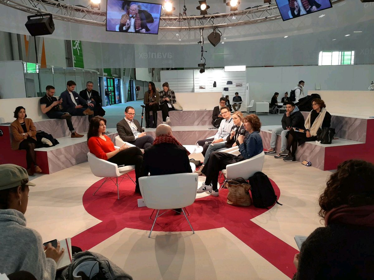 Our founders we're at @TexworldParis discussing how brands can utilise tools to improve supply chains for #socialcompliance #ethicalsourcing #makethingsbetter