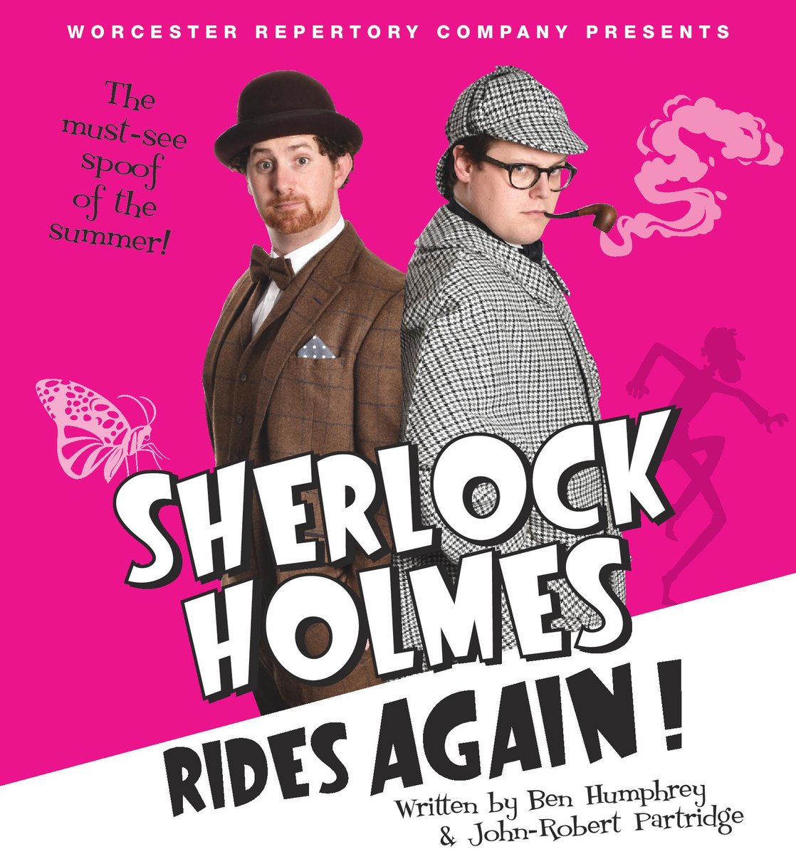 Drum roll please... 🥁 We're pleased to announce that our #summer Commandery show this year is 'Sherlock Holmes Rides Again!' You won't want to miss this rip-roaring romp of a show - book your tickets here: bit.ly/2wbvv41 🔎🎻 #Sherlock #farce #WorcestershireHour #spoof