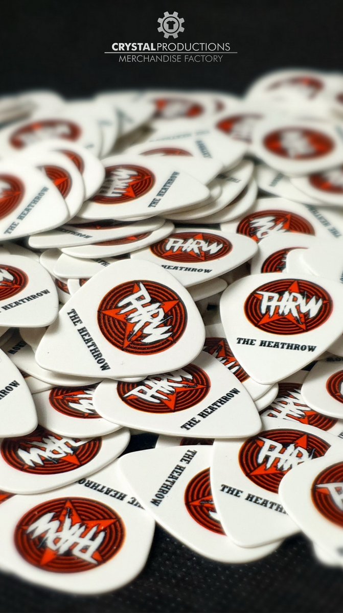 CrystalPress's tweet image. Play with us !!! This time we made happy the modern rock / metal band The Heathrow!

facebook.com/TheHeathrowban…  crystalprod.cz

#crystalmerch #crystalprod #merch #guitarpicks #picks #trsatko #guitar #guitarist