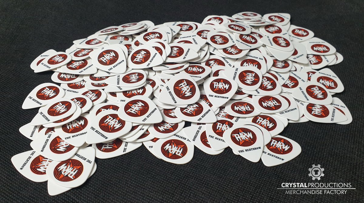 CrystalPress's tweet image. Play with us !!! This time we made happy the modern rock / metal band The Heathrow!

facebook.com/TheHeathrowban…  crystalprod.cz

#crystalmerch #crystalprod #merch #guitarpicks #picks #trsatko #guitar #guitarist