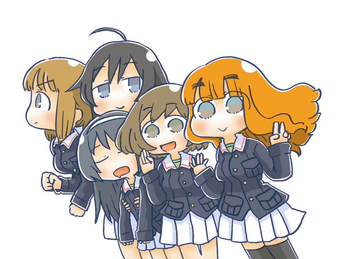 #RTで私を有名にしてください
ガルパンのあんこうチームばかり描いてます。
彼女たちにはずっと一緒に楽しい時間を過ごして欲しいです☺️ 