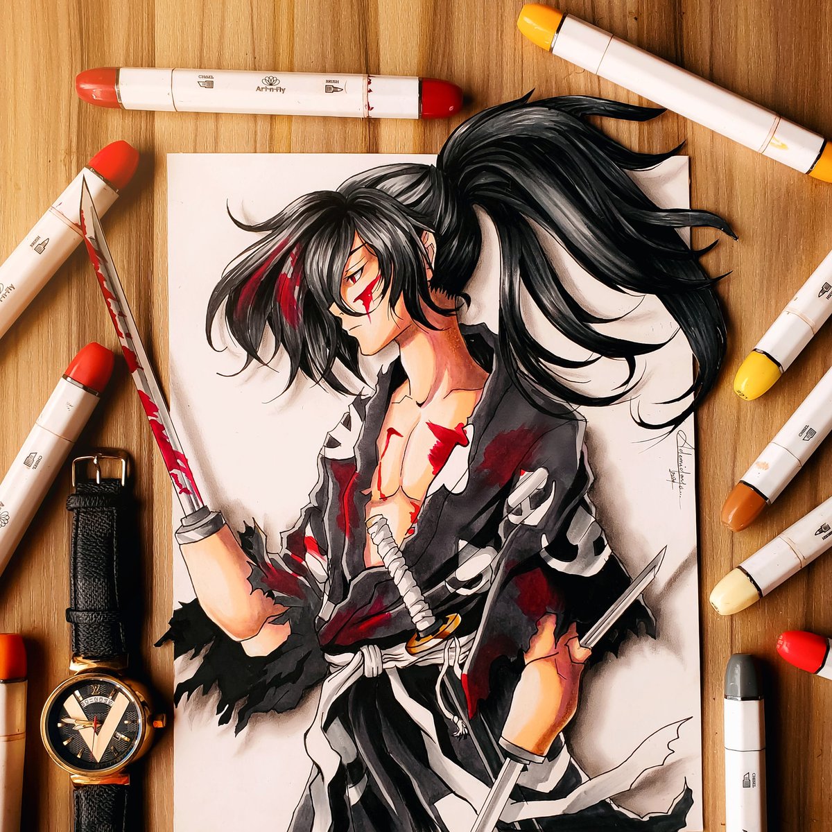 Ademidayo 🍂 COMMISSION : OPEN on X: Hyakkimaru (Dororo) 🔥💀 ••••••••••• # anime #dororo #hyakkimaru #animeart #animedrawing #manga   / X