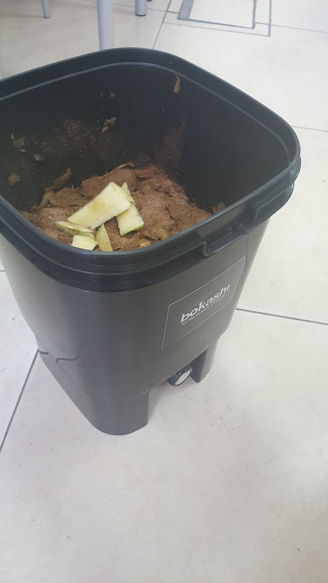 With all the cooking going on in <a href="/VHPS_Year4/">Year 4 | Victory Heights Primary School</a> at the moment our bokashi bin is filling quickly. Can't wait to start feeding our plants our own plant food. #SchoolStories #Composting #VHPSthelittlethings