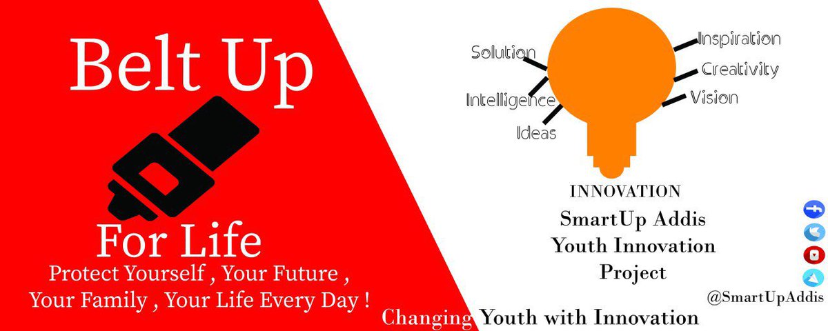 SmartUpAddis123's tweet image. Protect Yourself , Your Future , Your Family , Your Life Every Day !
