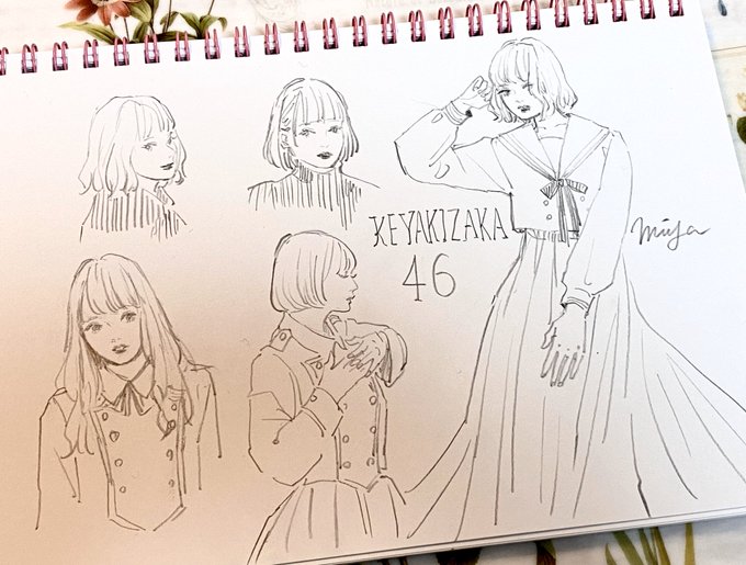 欅坂46のライブDVDを見せてもらいました。かわいい 