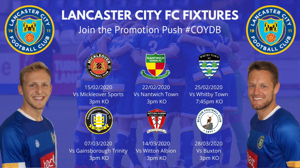 Join the Promotion Push #COYDB ! 

6 Home games in the next 7 weeks! Get down and #PackTheAxe!!!