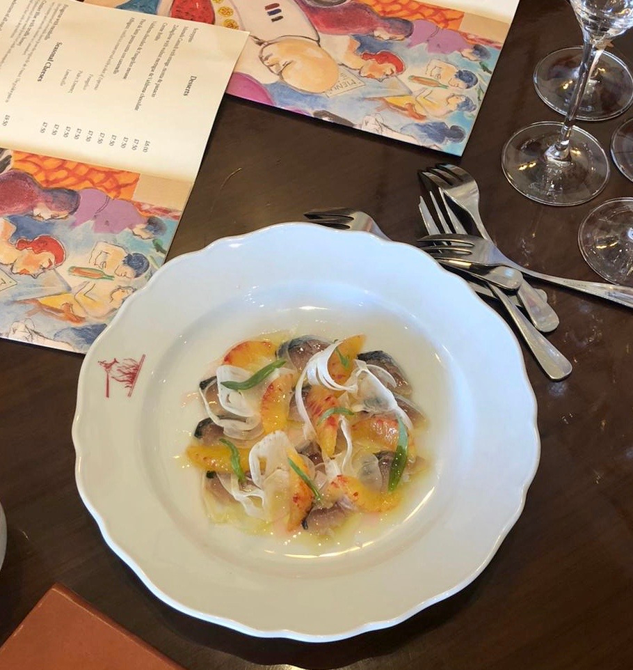 SeahorseDevon's tweet photo. This morning's team tasting - Pickled herring, fennel and blood orange.
#teamtasting #herrring #theseahorse #seahorsedartmouth #theseahorserestaurant #dartmouth #devon #seafood #seafoodrestaurant #seafoodrestaurantsuk #eatdevon #devonrestaurant #joesbar #mitchtonks https://t.co/HvyAGrKIcF