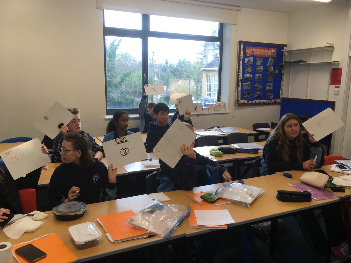 PPCMFL's tweet photo. Today F3 broadened their knowledge of the Hispanic speaking countries with a very engaging presentation on Cuba and Mexican/Spanish food (churros and chocolate caliente included). ¡Qué rico! What a lovely way to finish the half term. https://t.co/bHsaWKrx2x