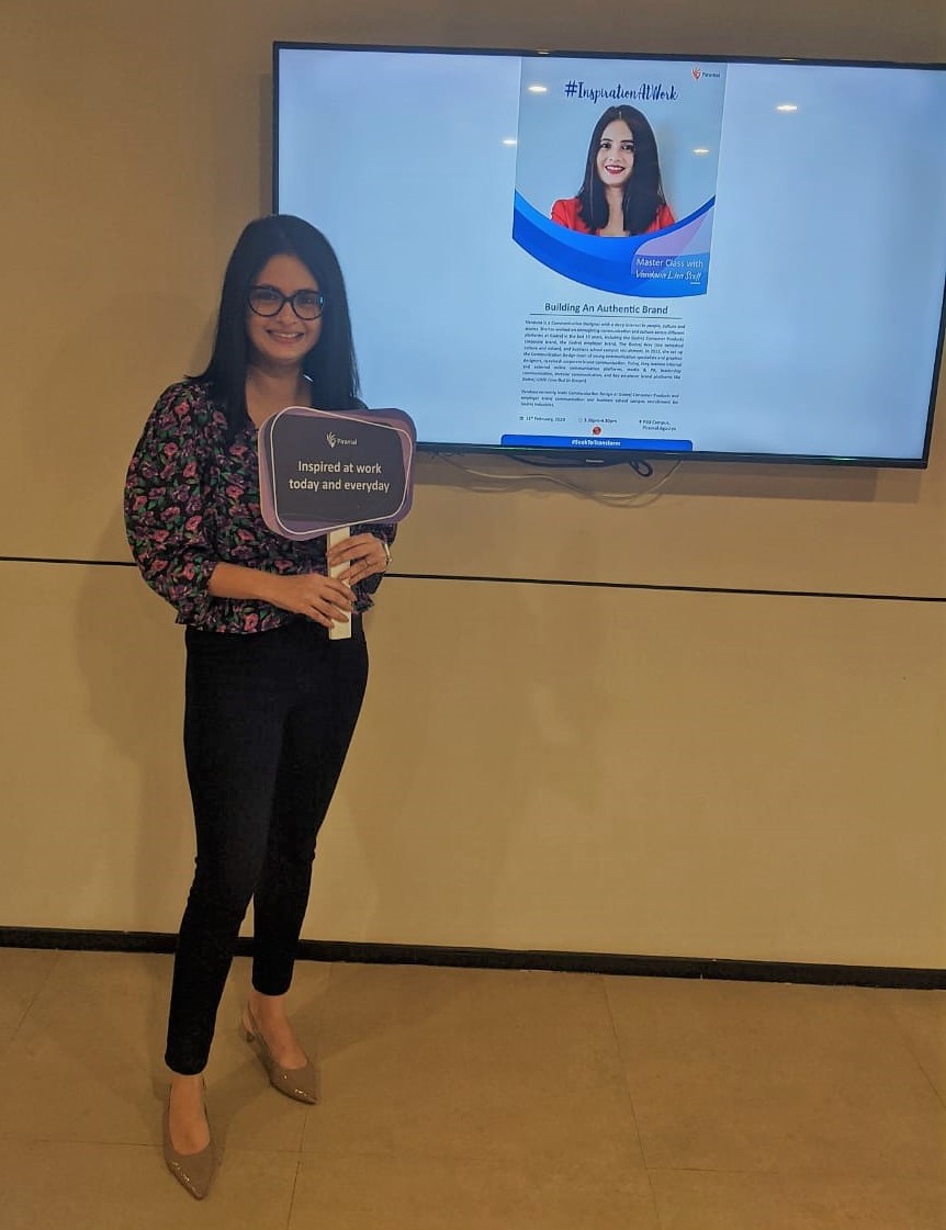 PiramalCareers's tweet photo. #Authenticity and #Purpose are the currencies of today and Vandana Lisa Scolt helped us uncover exactly how this applies to brands, during our latest #InpirationAtWork session- a platform that is exclusively built to enable the #WomenOfPiramal to connect and learn! https://t.co/5mWS61ItxZ