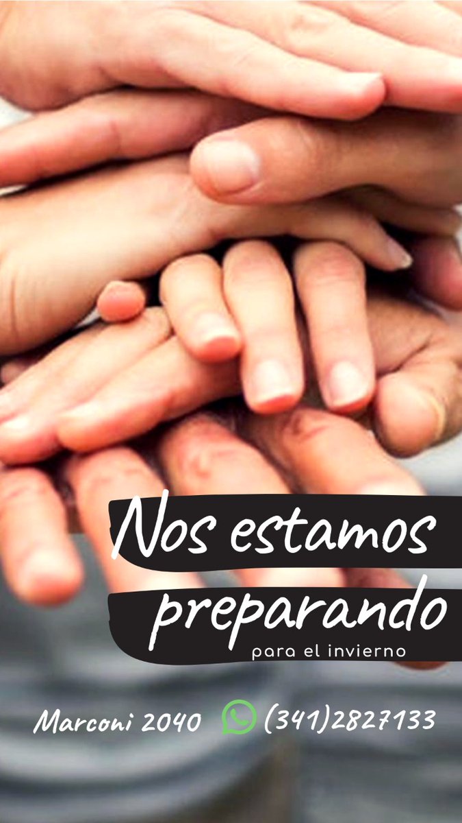 Refugiosoldenoc's tweet photo. 🗣Desde el Refugio Sol de Noche, nos estamos preparando para lo que se viene, lanzaremos campañas de donación para los meses de frío, está atento!
Por consultas por mensaje privado o al siguiente link de WhatsApp:
📲 https://t.co/HnlqEETgr4
📞 (341) 2827133 https://t.co/87KSP6Ml2O