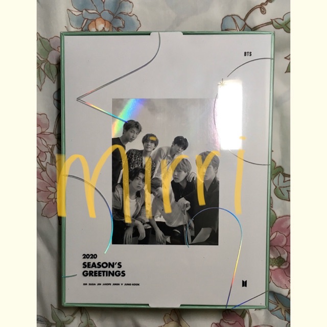 charripu's tweet photo. I'm selling BTS SEASON'S GREETINGS 2020 for {{price}}. Get it on Shopee now! https://t.co/BXjoN6ISAZ #ShopeePH https://t.co/XYdSpbuF50