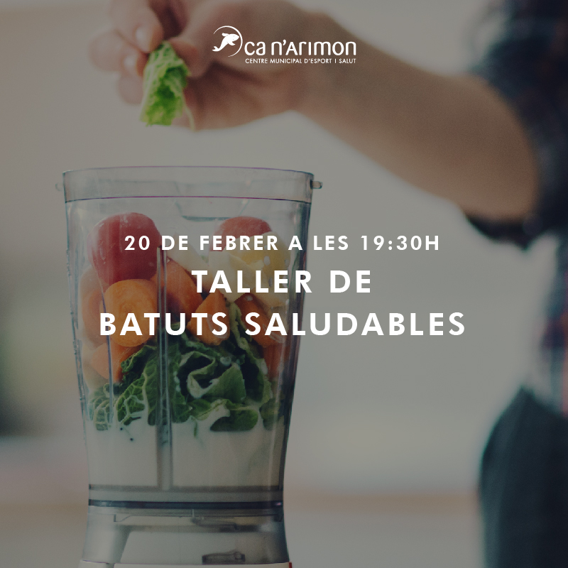 Aprèn a elaborar batuts sans i saludables i coneix totes les propietats que t'aporten. Inscripcions i més informació a la recepció del Club.
#batutssaludables #estildevida <a href="/CANARIMON/">Ca n'Arimon</a>