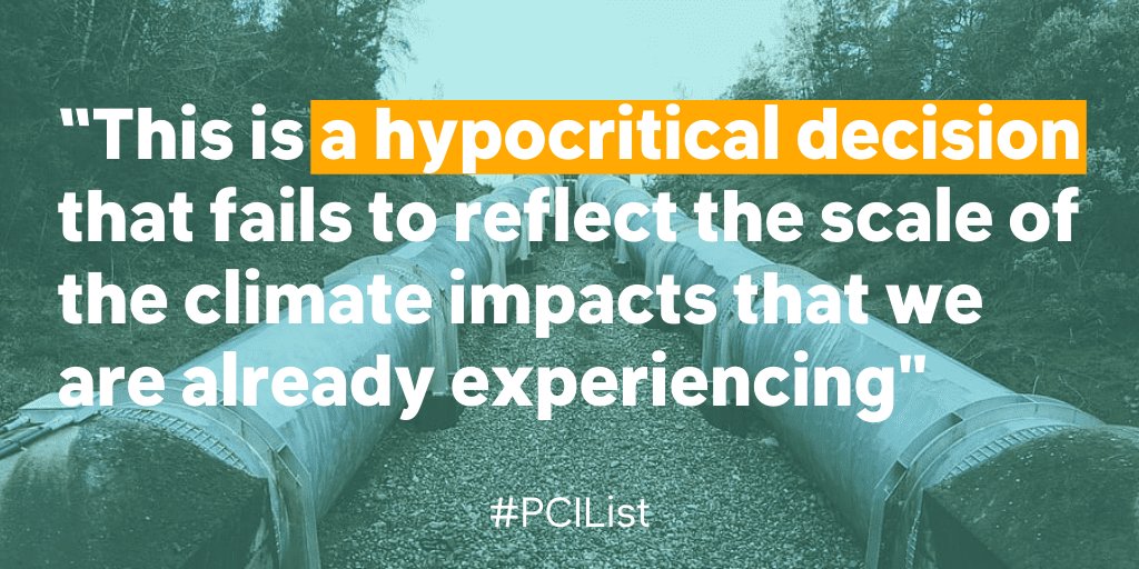 The European Parliament declared a #ClimateEmergency last year, but just now they voted to approve funding for 55 new fossil gas projects.

We should all be angry. 🤬

350.org/press-release/… #PCIlist 
@Europarl_EN