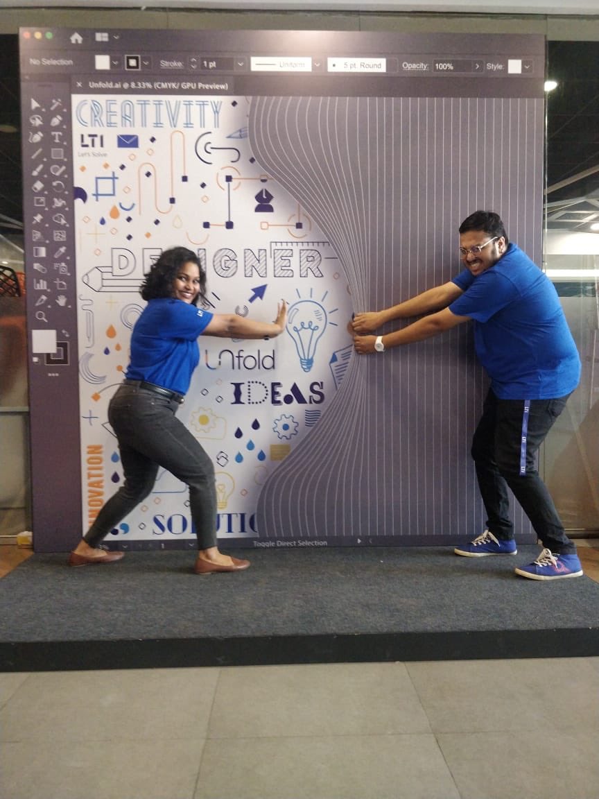 15 hours. 50 Creative Minds. 5 Unique Challenges &amp; a whirlpool of innovative design solutions! ‘Unfold' - An unforgettable inter-college Hackathon hosted by LTI’s Design Studio!
 
#LetsSolve #Creativity #Innovation