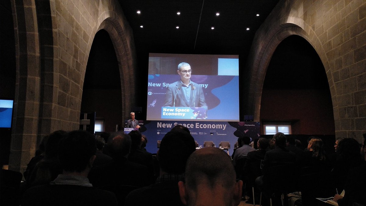 BalamisTech's tweet photo. Attending New Space Economy conference in Barcelona #NewSpaceDay https://t.co/ZP0eGTKAoT