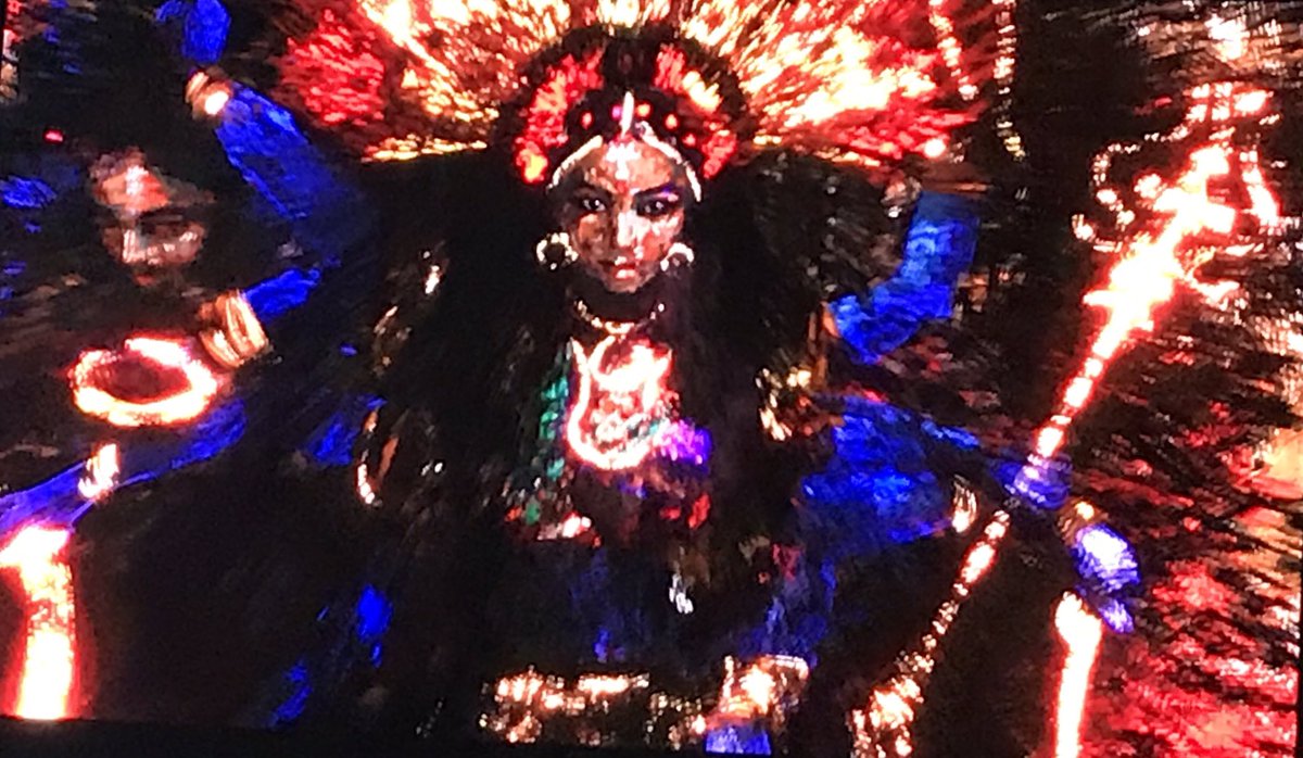 sunilpalrecha's tweet photo. Nasscom  #NTLF2020 starts with a bang . Digital Kali using VR #Oculus . Tech  meets Art . @nasscom @oculus https://t.co/amuUyowidJ