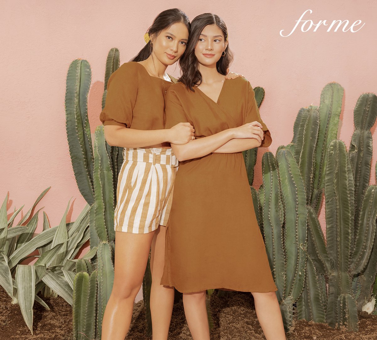 ForMeClothing's tweet photo. Equal parts posh and down-to-earth / it’s the vibe of the summer. #ForMeSunshineStateOfMind  #ForMeGirls #ForMeClothing https://t.co/UVYZqzlubv