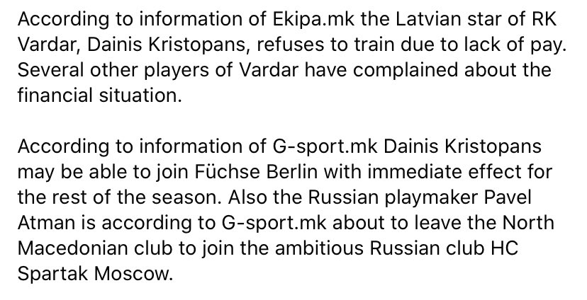 HC Spartak Moscow handball