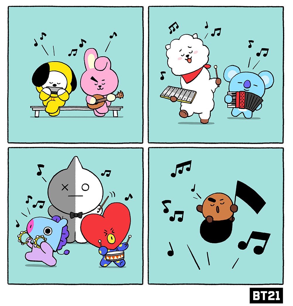 That tune…??
It's ringing in our ears......
⠀
#SingAlong #Humming #AllDay #SHOOKYSHOOKY #BT21 