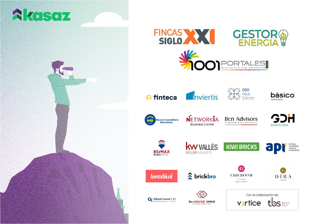 kasazcom's tweet photo. ¡Y gracias a los #sponsors que han hecho realidad el evento de "Tendencias y proyecciones del sector inmobiliario para 2020"! #proyecciones2020 #kasaz https://t.co/aG2EjCI5Mw
