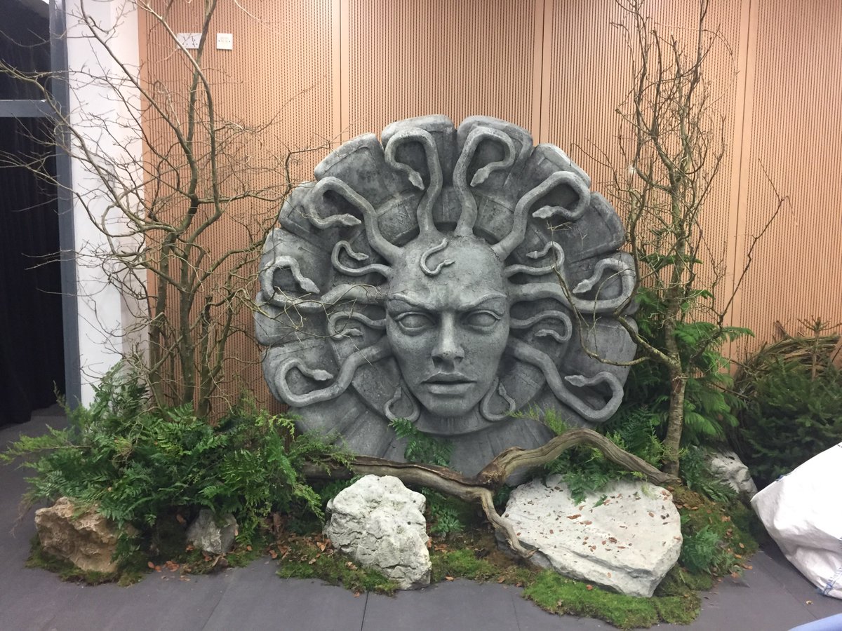 <a href="/palmbrokers1/">Palmbrokers</a> have taken over the atrium as part of the @gdst #FilmFestival. Do you think they’d notice if this got left behind in the Classics department? #madmedusa