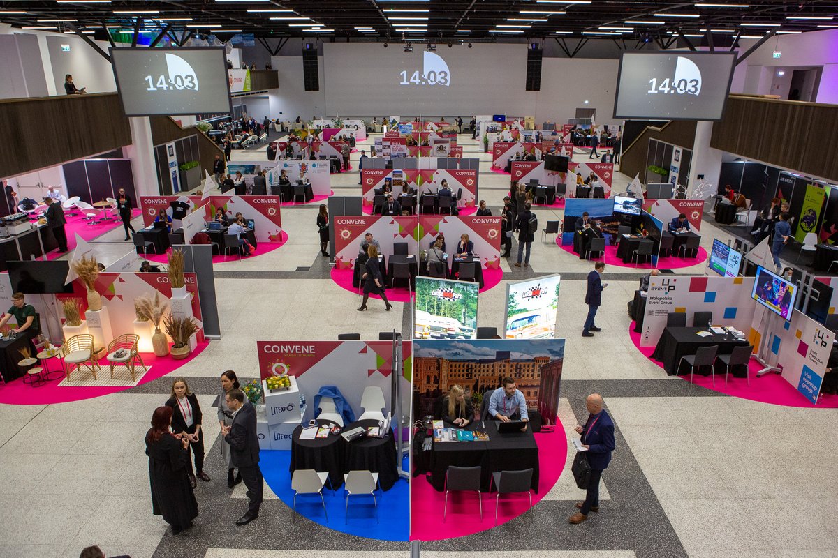 Vilnius is abuzz with #meetings and #events professionals networking at the eighth edition of CONVENE - the main #meetingindustry event in the Baltic sea region.