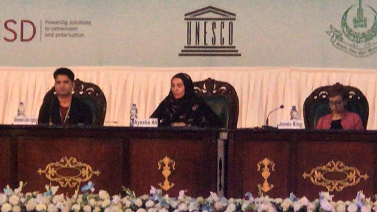 aleenanabeelmir's tweet photo. Dr. Ayesha Ali talking about “Countering Misinformation on Social Media through educational interventions” @ICMCPK @Official_NUST #ICMCPK #NUSTatICMC https://t.co/YYuHJLRNWF