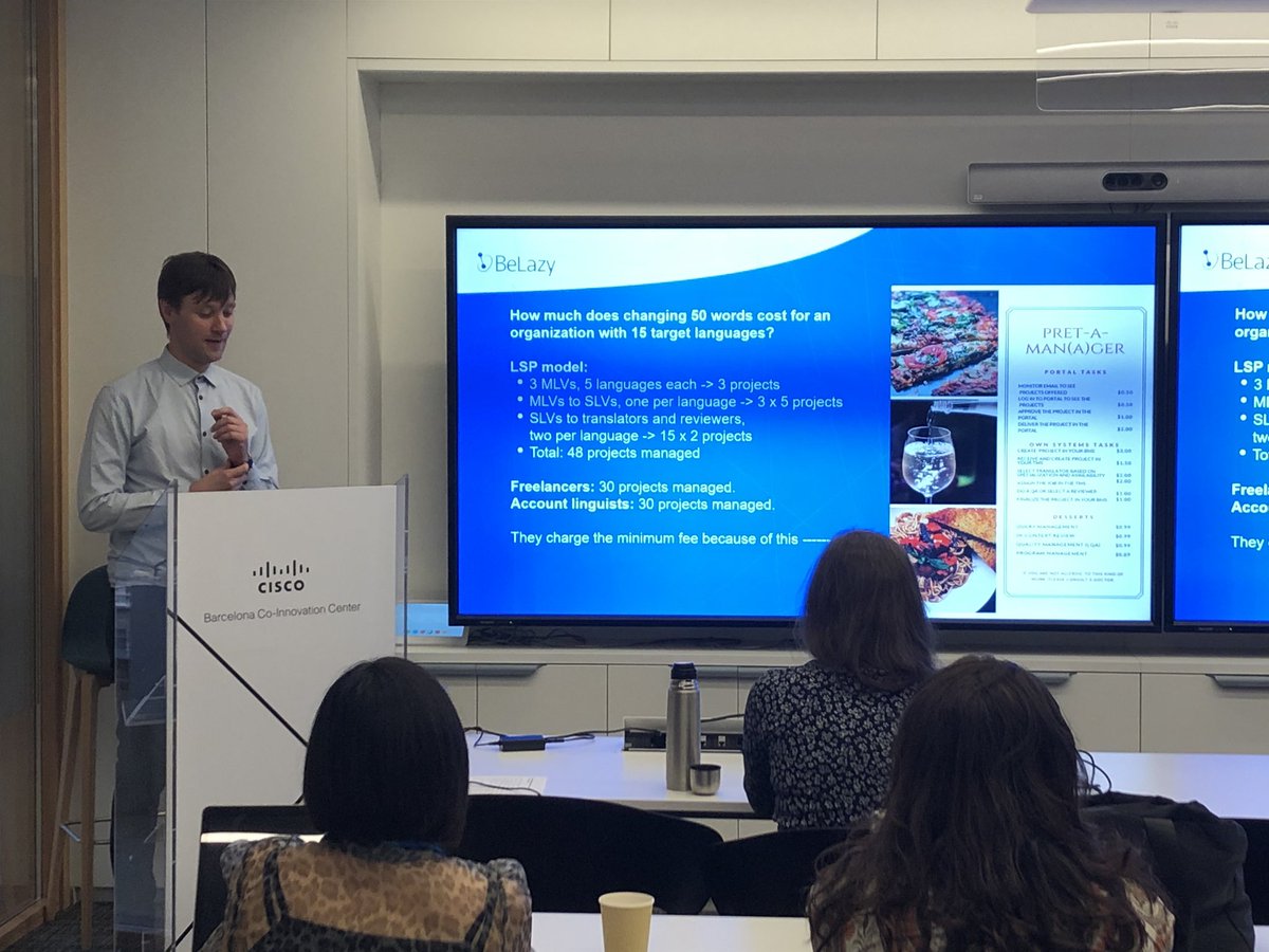 PatPaladini's tweet image. @istvanlen explains the requirement on the LSP side that to support #ContinuousLocalization in the #I18nWorkshop @Wordbee @yukanakasone @ksavenkov @WomenInL10N @localizing @mjdearribadiaz @CiscoL10N @WayraES