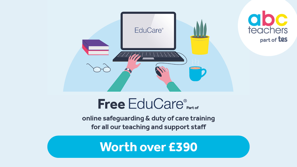 Working on supply shouldn't mean you miss out on important CPD! ABC Teachers offer an extensive online training package as well Team Teach and Understanding Autism classroom based courses. The great thing about it all - they're completely free for our amazing staff 🎉