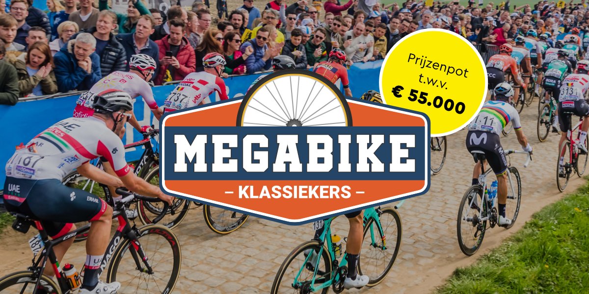 PlayFanArena's tweet photo. The first #fantasycycling game of the year has been launched! ✅ 

https://t.co/wX6E9dANmm by @Mediahuis_BE 

More than €55.000 in prizes is up for grabs. The best connoisseur of cycling wins the grand prize of €5.000. 🏆

First race @OmloopHNB 

➡️ https://t.co/OwwaSpVYXu https://t.co/FzZJ7fm5Wm