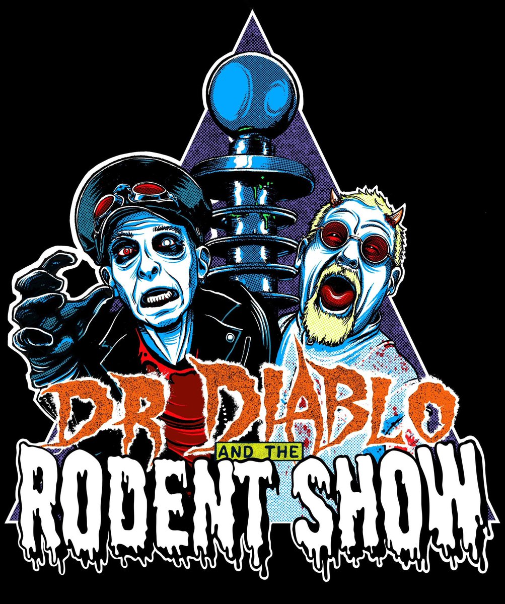 New artwork for 2020 💀 👿
#drdiabloandtherodentshow