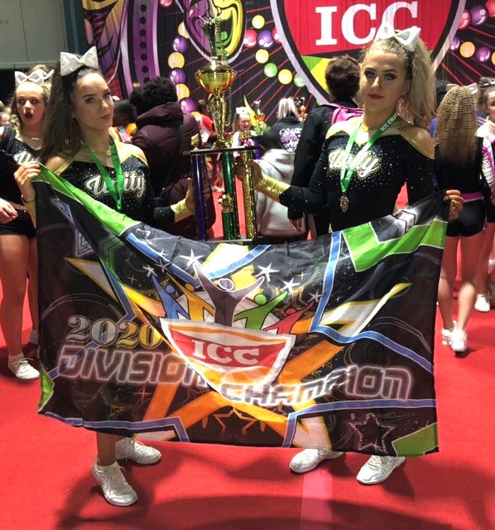 oxtedschool's tweet image. Congratulations to Issy and Claudia who competed in their first competition of the season - ICC Southern Championship in Guildford. They won both their divisions.
@ICCheer @UnityAllstars #unityallstars