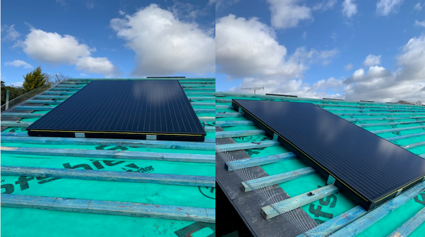 AJSenergy's tweet photo. Start of another Solar PV in roof installation near Colchester.

AJS Energy are an MCS registered company providing installations of Solar PV, Air Source Heat Pumps, Solar Thermal, MVHR, Battery Storage and Electric Vehicle Charging Points.
Call 01206 230435 for more information. https://t.co/ybvRLWYGy3