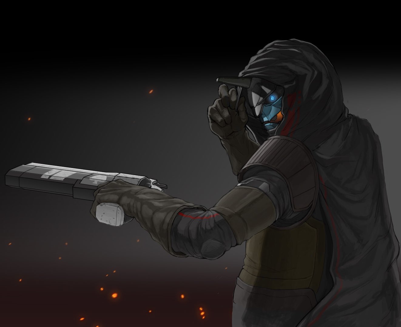 タナ Destiny2 Ff14 ケイド6イラスト Destiny2 T Co 3refynfg9f Twitter